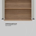 Armário Aéreo De Cozinha | 80cm - 2 Portas Firenze Amêndola T